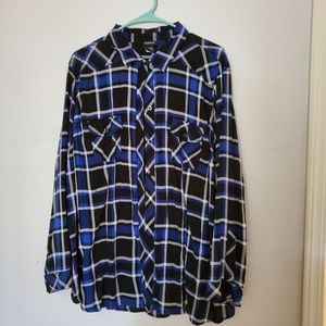 Torrid soft flannel button shirt Size 3